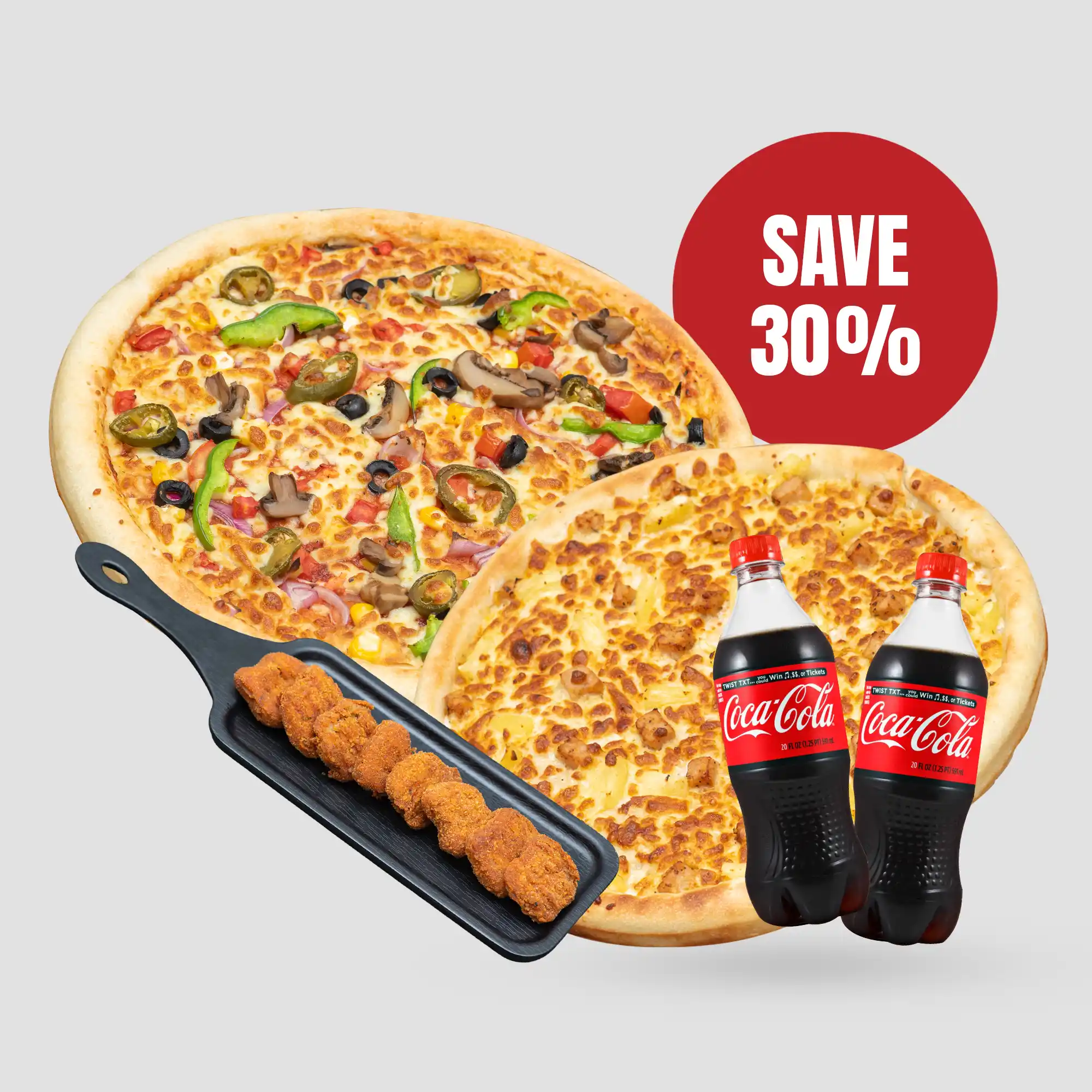 Customize Your Meal For 2 Veg